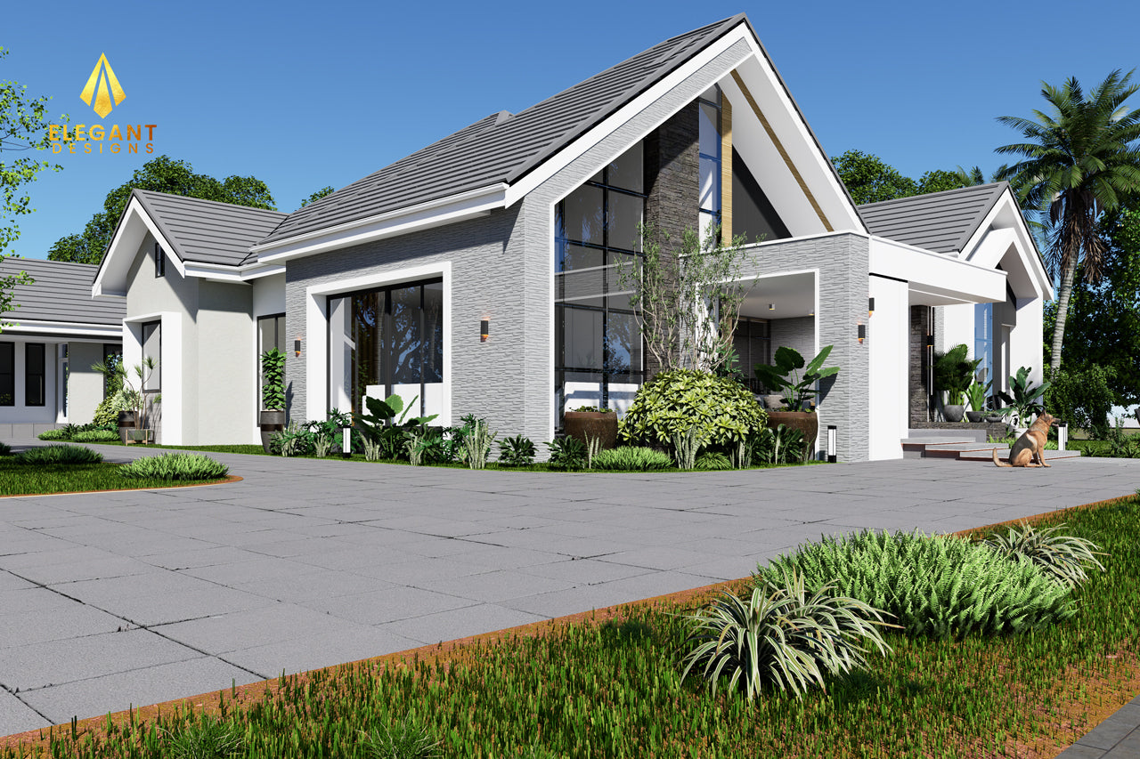 Moderm-Luxurious 5 Bedroom House