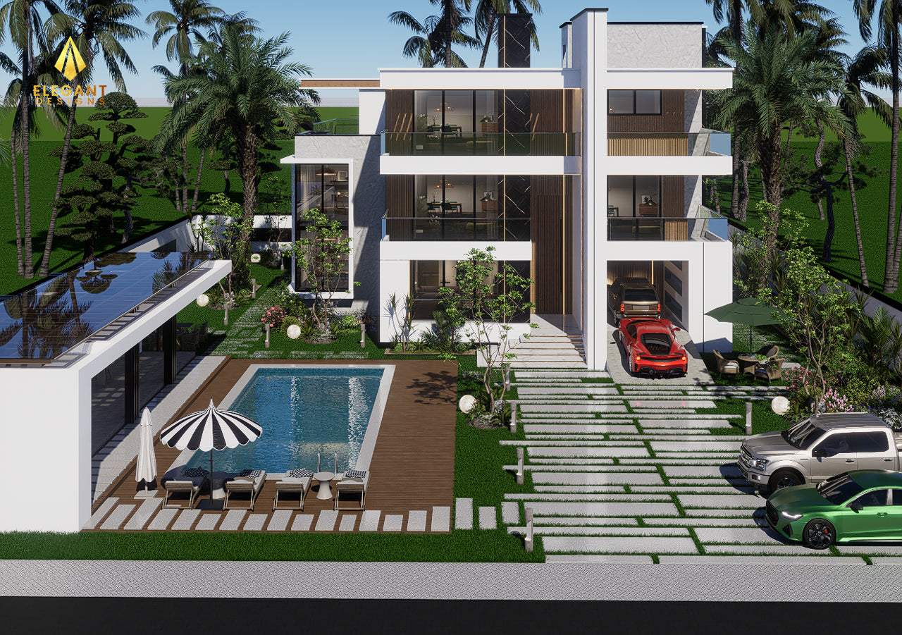 Modern-Contemporary 4-Bedroom Villa