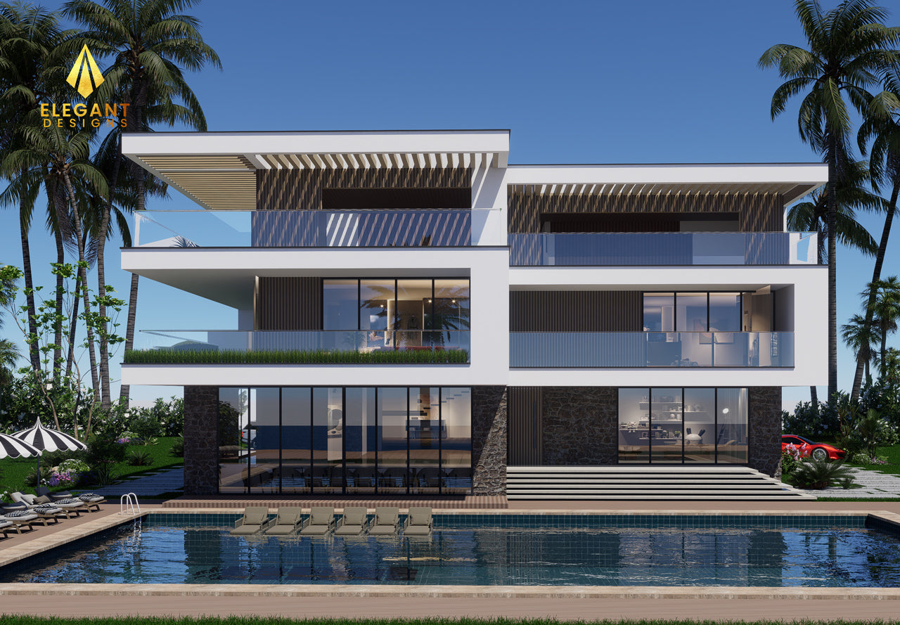 Modern 6-Bedroom Villa