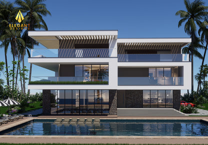 Modern 6-Bedroom Villa