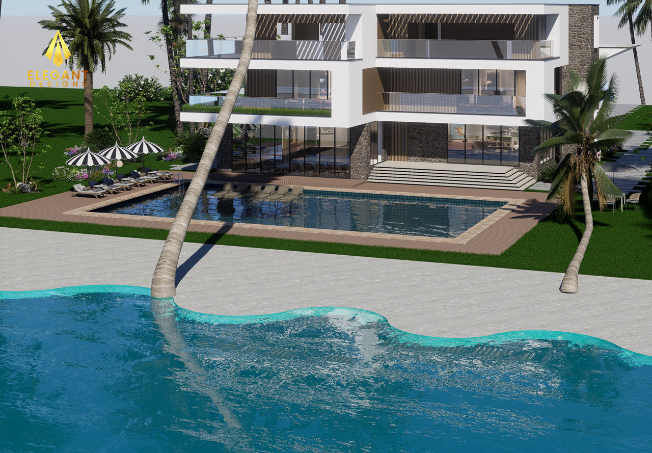 Modern 6-Bedroom Villa