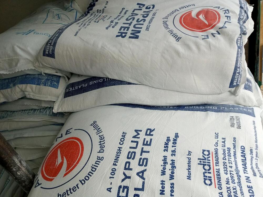 Gypsum powder